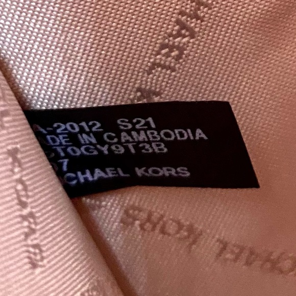 Michael Kors Kenly Large Tote Bag Tangerine - Picture 6 of 7